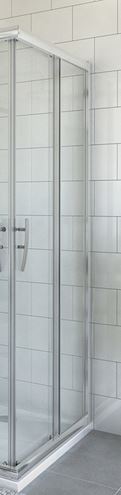 ROTH PROXIMA LINE PXS2P/800 sprchové dveře 80x185 cm, posuvné, pravé, brillant/sklo transparent 538-8000000-00-02 Obrázek - Hlavní obrázek