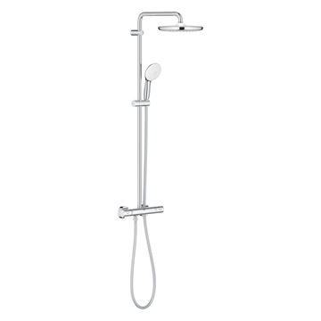 GROHE TEMPESTA SYSTEM 250 sprchový set s termostatickou baterií, horní sprcha, ruční sprcha se 2 proudy, tyč, hadice, Water Saving, chrom