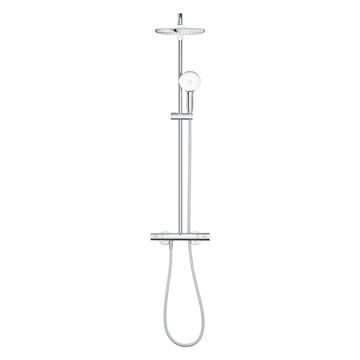 GROHE TEMPESTA SYSTEM 250 sprchový set s termostatickou baterií, horní sprcha, ruční sprcha se 2 proudy, tyč, hadice, Water Saving, chrom 26670001 Obrázek - fotka