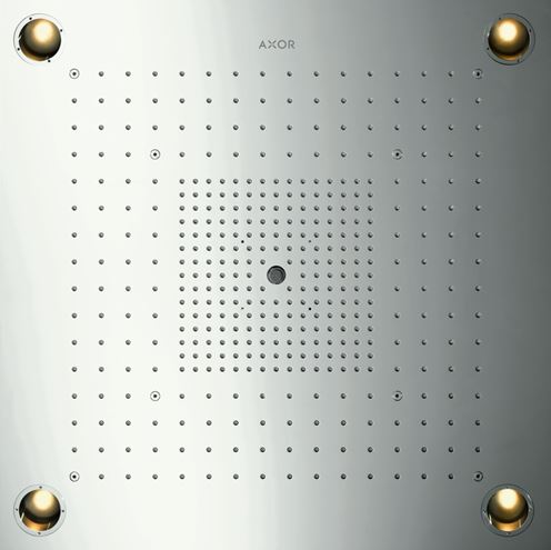 AXOR SHOWER SOLUTIONS SHOWERHEAVEN 720/720 3JET horní sprcha 720x720 mm, 3 proudy, s LED osvětlením, vzhled nerezu 10627800 Obrázek - Hlavní obrázek