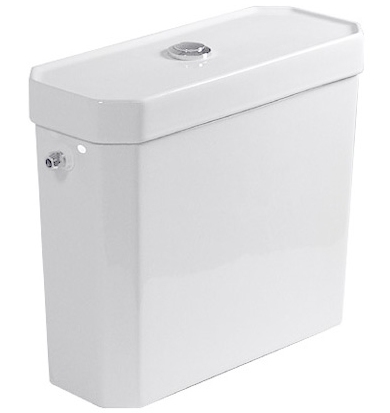 DURAVIT 1930 WC kombi nádržka, boční přívod vody, Dual-Flush 0872200005 Obrázek - Hlavní obrázek