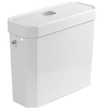 DURAVIT 1930 WC kombi nádržka, boční přívod vody, Dual-Flush