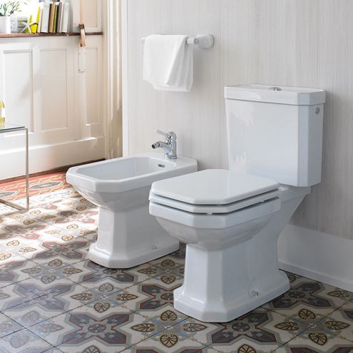 DURAVIT 1930 WC kombi nádržka, boční přívod vody, Dual-Flush 0872200005 Obrázek - fotka