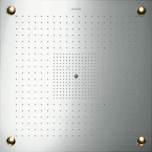 AXOR SHOWER SOLUTIONS SHOWERHEAVEN 970/970 3JET horní sprcha 970x970 mm, 3 proudy, s LED osvětlením, vzhled nerezu 10623800 Obrázek - Hlavní obrázek