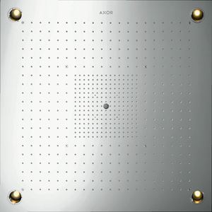 AXOR SHOWER SOLUTIONS SHOWERHEAVEN 970/970 3JET horní sprcha 970x970 mm, 3 proudy, s LED osvětlením, vzhled nerezu