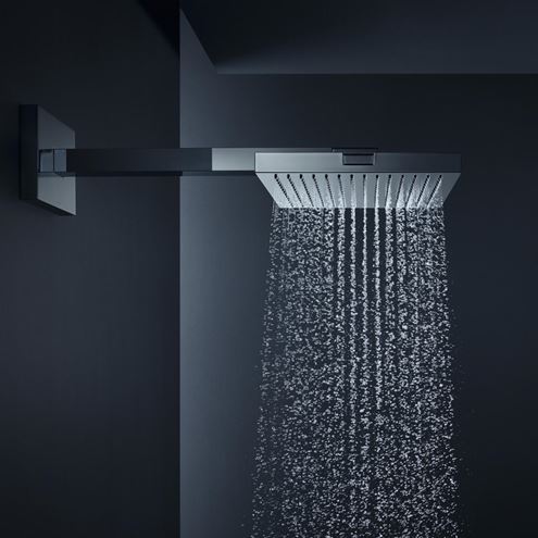 AXOR SHOWER SOLUTIONS 240/240 1JET horní sprcha 240x240 mm, s ramenem, EcoSmart, chrom 10925000 Obrázek - fotka
