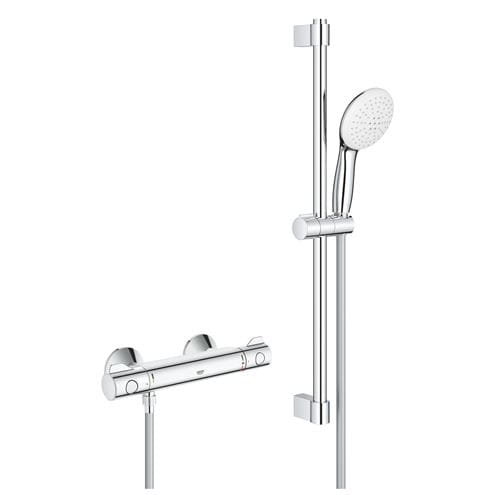 GROHE GROHTHERM 800 sprchový set s termostatickou baterií, ruční sprcha se 2 proudy, tyč, hadice, Water Saving, chrom 34565002 Obrázek - Hlavní obrázek