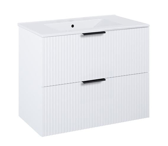 JIKA NOBU skříňka pod umyvadlo 80x45,2x63,5 cm, 2 zásuvky, matná bílá H40P1695663041 Obrázek - Hlavní obrázek