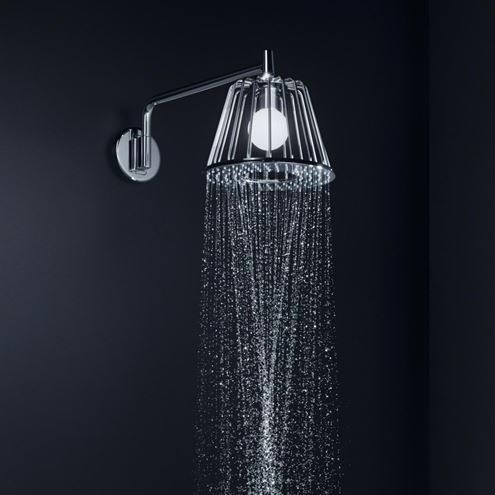 AXOR LAMPSHOWER/NENDO 1JET horní sprcha, s ramenem, s LED osvětlením, chrom 26031000 Obrázek - fotka