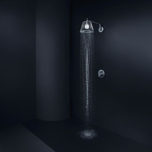 AXOR LAMPSHOWER/NENDO 1JET horní sprcha, s ramenem, s LED osvětlením, chrom 26031000 Obrázek - fotka