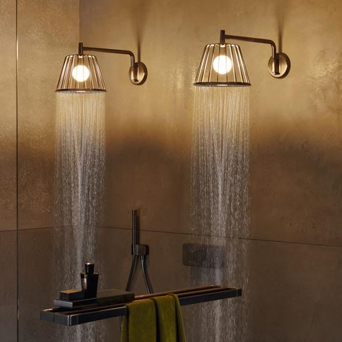 AXOR LAMPSHOWER/NENDO 1JET horní sprcha, s ramenem, s LED osvětlením, chrom 26031000 Obrázek - fotka
