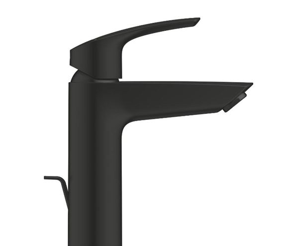 GROHE EUROSMART umyvadlová stojánková baterie, s odtokovou soupravou, Water Saving, matná černá 23393243E Obrázek - fotka