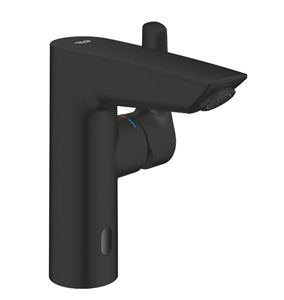 GROHE EUROSMART umyvadlová baterie, senzorové a manuálním ovládání, napájení z baterie, Water Saving, matná černá