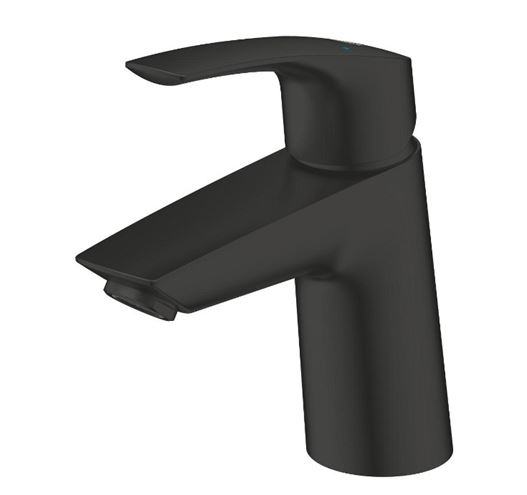 GROHE EUROSMART umyvadlová stojánková baterie, s odtokovou soupravou, Water Saving , matná černá 239682433 Obrázek - fotka