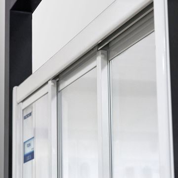 ROTH LEGA LINE PD3N/1000 sprchové dveře 100x190 cm, posuvné, bílá/sklo transparent 413-1000000-04-02 Obrázek - fotka