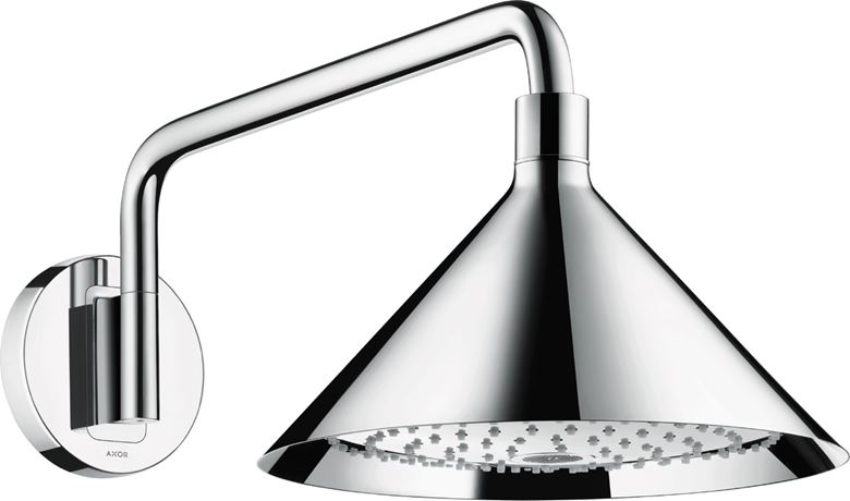 AXOR SHOWERS/FRONT 240 2JET horní sprcha pr. 279 mm, 2 proudy, s ramenem, chrom 26021000 Obrázek - Hlavní obrázek