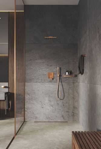 GROHE RAINSHOWER AQUA STICK ruční sprcha 215 mm, Water Saving, kartáčovaný warm sunset 26866DL0 Obrázek - fotka