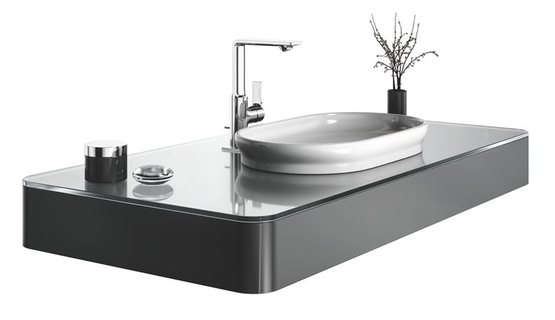 GROHE ALLURE umyvadlová stojánková baterie, s odtokovou soupravou, Water Saving, chrom 32146001 Obrázek - fotka
