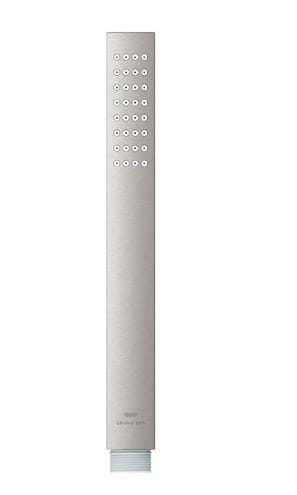 GROHE RAINSHOWER AQUA CUBE STICK ruční sprcha 216 mm, supersteel 26885DC0 Obrázek - fotka