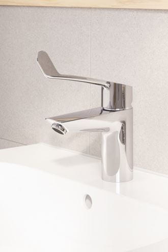 GROHE EUROSMART umyvadlová stojánková baterie, s odtokovou soupravou, Water Saving, chrom 23982003 Obrázek - fotka