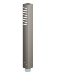 GROHE RAINSHOWER AQUA CUBE STICK ruční sprcha 216 mm, kartáčovaný hard graphite