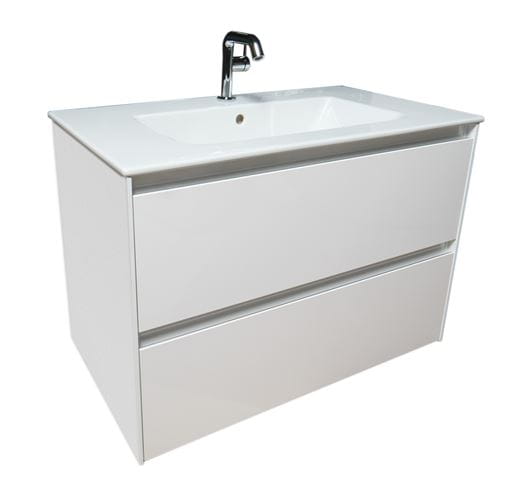 CATALANO PROGETTO umyvadlo 62 cm, s otvorem pro baterii a přepadem, Cataglaze+Silver Titanium 62P46NLFC Obrázek - fotka