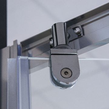 ROTH LEGA LINE LLDO1/900 sprchové dveře 90x190 cm, lítací, brillant/sklo transparent 551-9000000-00-02 Obrázek - fotka