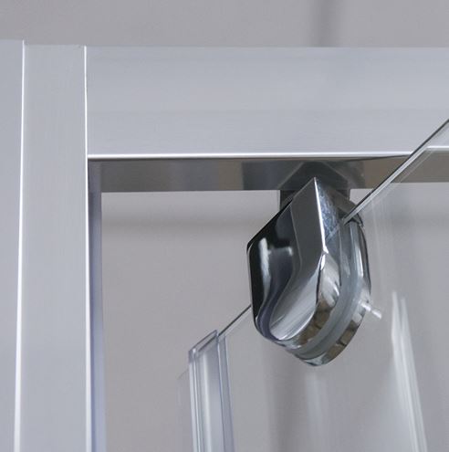 ROTH LEGA LINE LLDO1/1000 sprchové dveře 100x190 cm, lítací, brillant/sklo transparent 551-1000000-00-02 Obrázek - fotka
