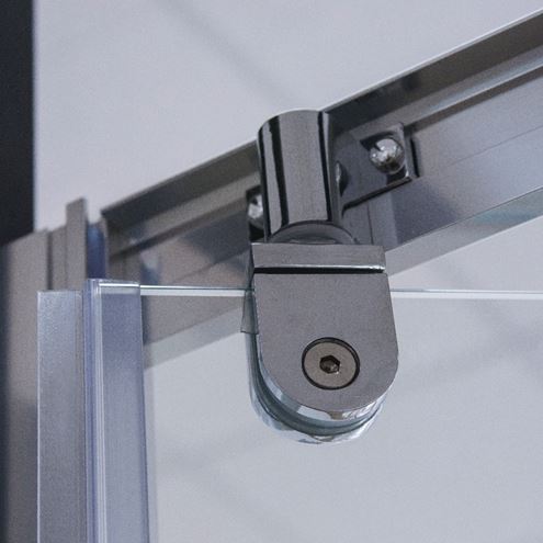 ROTH LEGA LINE LLDO1/900 sprchové dveře 90x190 cm, lítací, brillant/sklo intimglass 551-9000000-00-21 Obrázek - fotka