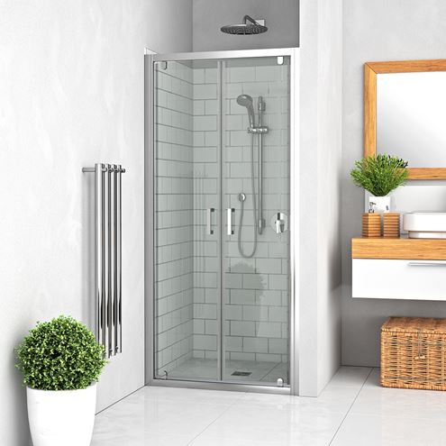 ROTH LEGA LINE LLDO2/800 sprchové dveře 80x190 cm, lítací, brillant/sklo intimglass 552-8000000-00-21 Obrázek - fotka