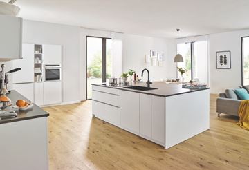 GROHE BLUE HOME dřezová elektronická baterie, s vytahovací koncovkou, s filtračním a chladícím zařízením, Bluetooth, napájení ze sítě, černá 31541KS0 Obrázek - fotka