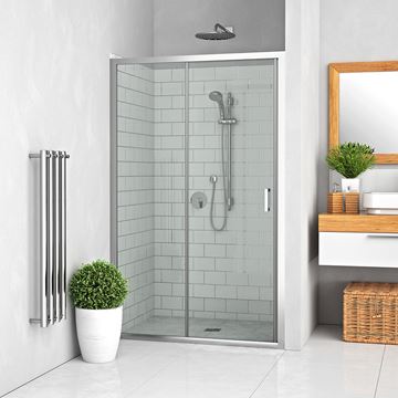 ROTH LEGA LINE LLD2/1600 sprchové dveře 160x190 cm, posuvné, brillant/sklo transparent 556-1600000-00-02 Obrázek - fotka