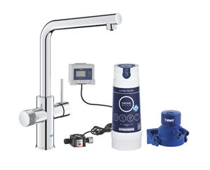 GROHE BLUE PURE MINTA dřezová baterie, s filtračním zařízením, chrom
