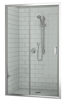 ROTH LEGA LINE LLD2/1400 sprchové dveře 140x190 cm, posuvné, brillant/sklo transparent