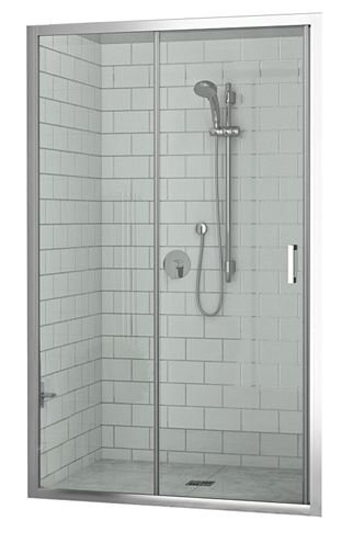 ROTH LEGA LINE LLD2/1000 sprchové dveře 100x190 cm, posuvné, brillant/sklo transparent 556-1000000-00-02 Obrázek - Hlavní obrázek