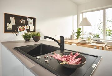GROHE EUROSMART dřezová baterie, matná černá 332812433 Obrázek - fotka