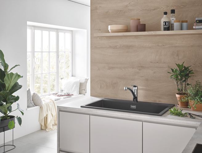 GROHE EUROSMART dřezová baterie, Water Saving, chrom 30506000 Obrázek - fotka