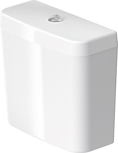 DURAVIT D-CODE WC kombi nádržka, spodní přívod vody, Dual-Flush 0927100004 Obrázek - Hlavní obrázek