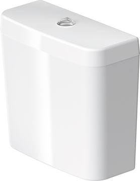 DURAVIT D-CODE WC kombi nádržka, spodní přívod vody, Dual-Flush