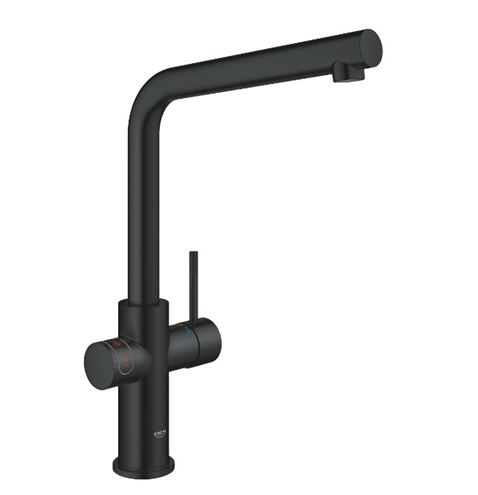 GROHE RED DUO dřezová elektronická baterie, s ohřevem, velikost M, GROHE ChildLock, napájení ze sítě, černá 30327KS1 Obrázek - fotka