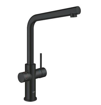 GROHE RED DUO dřezová elektronická baterie, s ohřevem, velikost M, GROHE ChildLock, napájení ze sítě, černá 30327KS1 Obrázek - fotka