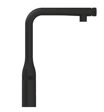 GROHE ESSENCE SMARTCONTROL dřezová baterie, s vytahovací sprškou, phantom black 31892KF0 Obrázek - fotka