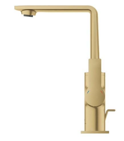 GROHE ALLURE umyvadlová stojánková baterie, s odtokovou soupravou, Water Saving, kartáčovaný cool sunrise 32146GN1 Obrázek - fotka