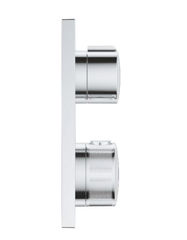 GROHE ALLURE podomítková termostatická baterie, pro 2 spotřebiče, chrom 29181002 Obrázek - fotka