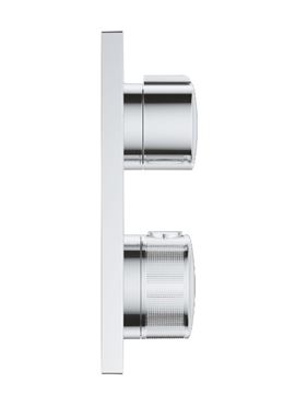 GROHE ALLURE podomítková termostatická baterie, pro 2 spotřebiče, chrom 29181002 Obrázek - fotka