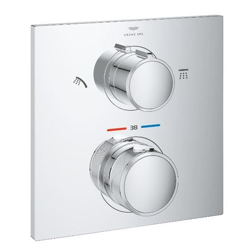 GROHE ALLURE podomítková termostatická baterie, pro 2 spotřebiče, chrom 29181002 Obrázek - Hlavní obrázek