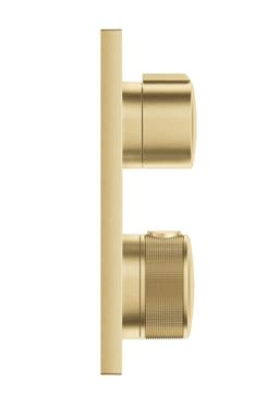 GROHE ALLURE podomítková termostatická baterie, pro 2 spotřebiče, kartáčovaný cool sunrise 29181GN2 Obrázek - fotka