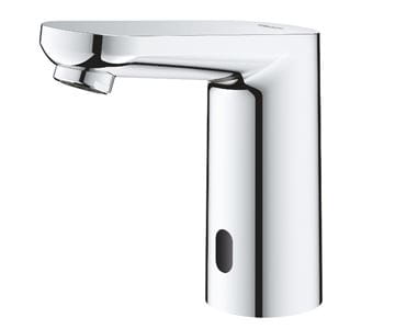 GROHE EUROSMART COSMOPOLITAN E umyvadlová senzorová baterie, napájení z baterie, Water Saving, chrom 36330002 Obrázek - fotka