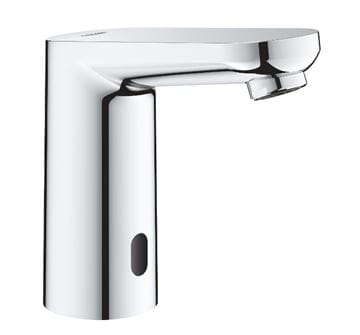 GROHE EUROSMART COSMOPOLITAN E umyvadlová senzorová baterie, napájení z baterie, Water Saving, chrom