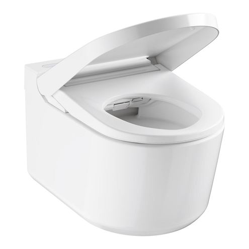 GROHE SENSIA ARENA závěsné WC s bidetovým sedátkem, SoftClose, Rimless, HyperClean, alpská bílá 36508SH0 Obrázek - fotka